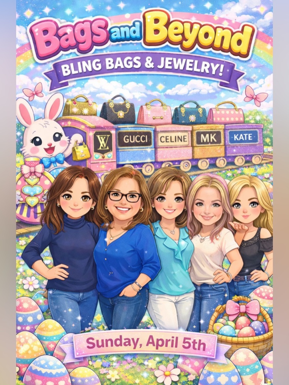 BAGS & BEYOND TRAIN SHARE SHOW! LUXURY & DESIGNER! - Picture 9 of 14